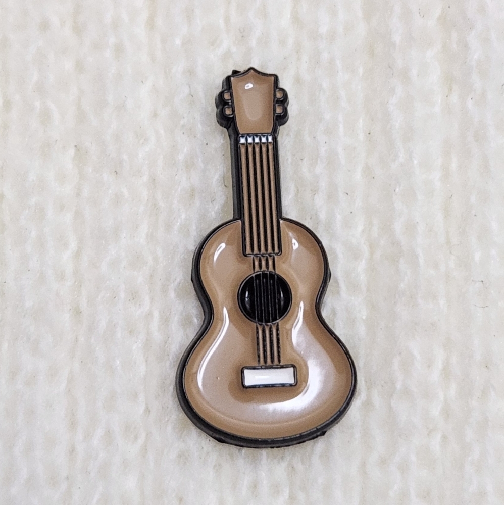 Brown Guitar Debut Fearless Taylor Swift Enamel Pin